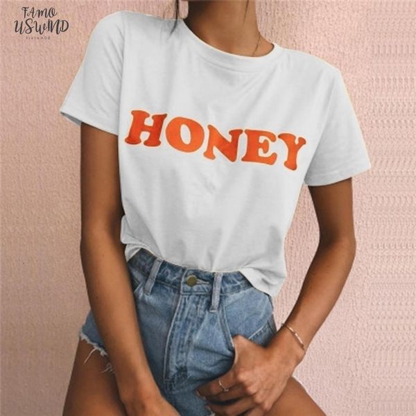 new arrival honey letter t shirt 90s women fashion t shirt cotton summer female grunge aesthetic bachelorette party shirts, White
new arrival honey letter t shirt 90s women fashion t shirt cotton summer female grunge aesthetic bachelorette party shirts, White