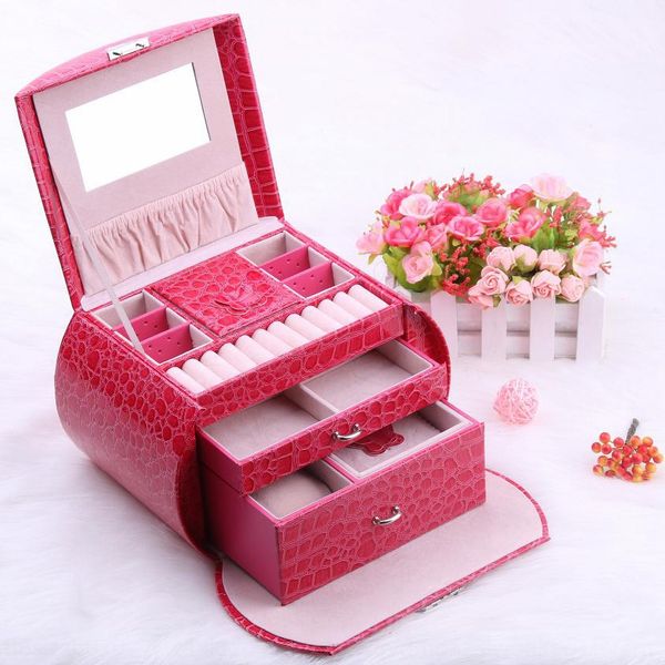 jamila jiadian style storage wooden crocodile pattern jewelry storage box ring earrings jewelry box, White
jamila jiadian style storage wooden crocodile pattern jewelry storage box ring earrings jewelry box, White