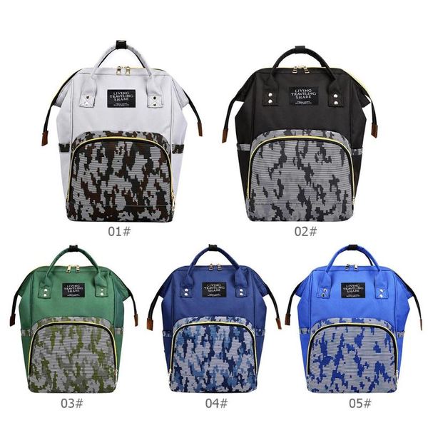 Star Sky Print Mommy Maternity Backpacks Nylon Nursing Baby Nappy Bags