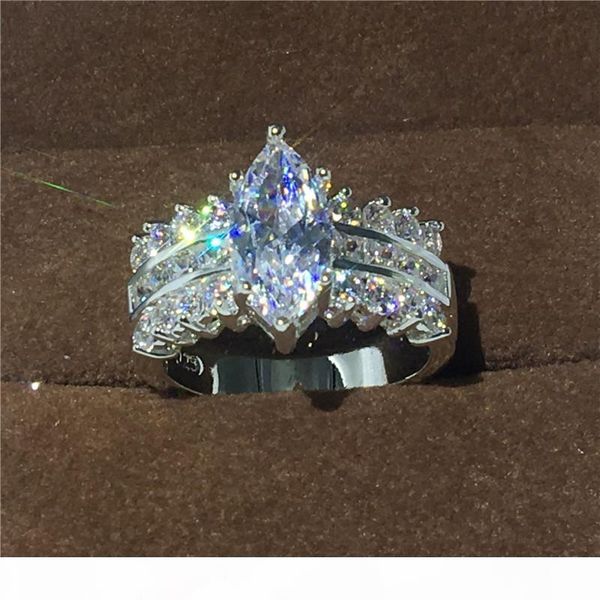 роскошные ювелирные изделия маркиза cut 5ct diamonique cz 925 серебро обручальное кольцо обручальное кольцо для женщин подарок влюбленности, Slivery;golden
роскошные ювелирные изделия маркиза cut 5ct diamonique cz 925 серебро обручальное кольцо обручальное кольцо для женщин подарок влюбленности, Slivery;golden