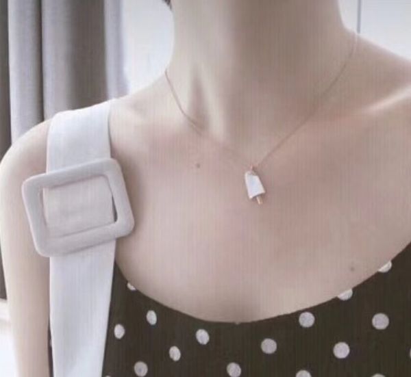 designer necklaces 925 sterling silver ice cream necklace show women's unique charm exquisite gift for women
designer necklaces 925 sterling silver ice cream necklace show women's unique charm exquisite gift for women