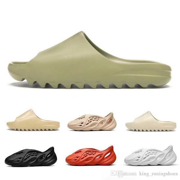 2020 new kanye foam runner slide bone sand black men women slippers summer beach fashion luxury designer sandals size us 5-11, White;red
2020 new kanye foam runner slide bone sand black men women slippers summer beach fashion luxury designer sandals size us 5-11, White;red