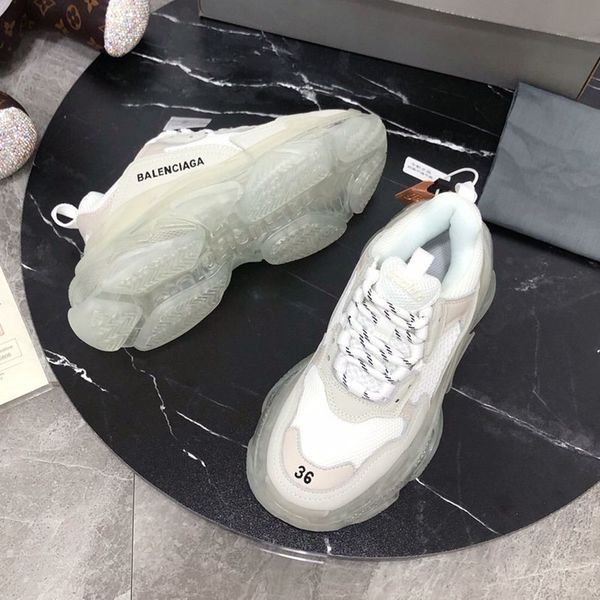 designer shoes luxury mens women casual shoes, men and women sneakers couple models tennis shoes triple s transparent sole g03, Black
designer shoes luxury mens women casual shoes, men and women sneakers couple models tennis shoes triple s transparent sole g03, Black