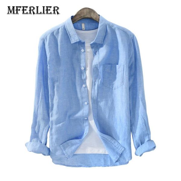 mferlier spring summer men shirts turn-down collar cotton linen shirt men size -3xl 4 colors, White;black
mferlier spring summer men shirts turn-down collar cotton linen shirt men size -3xl 4 colors, White;black
