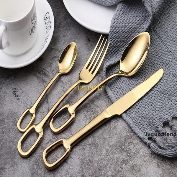 10set creative nordic 304 stainless steel tableware set hanging hole series knife fork spoon practical western tableware set o
10set creative nordic 304 stainless steel tableware set hanging hole series knife fork spoon practical western tableware set o