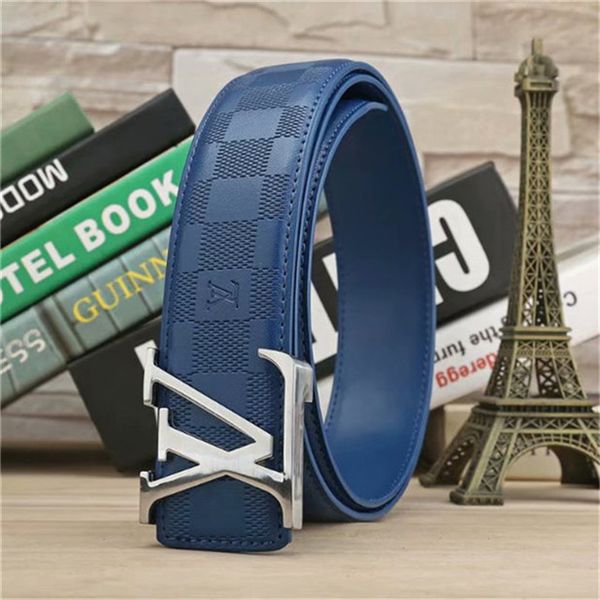 8new designer famous luxury belts men women belts male waist strap genuine leather alloy buckle belt, Blue;gray
8new designer famous luxury belts men women belts male waist strap genuine leather alloy buckle belt, Blue;gray