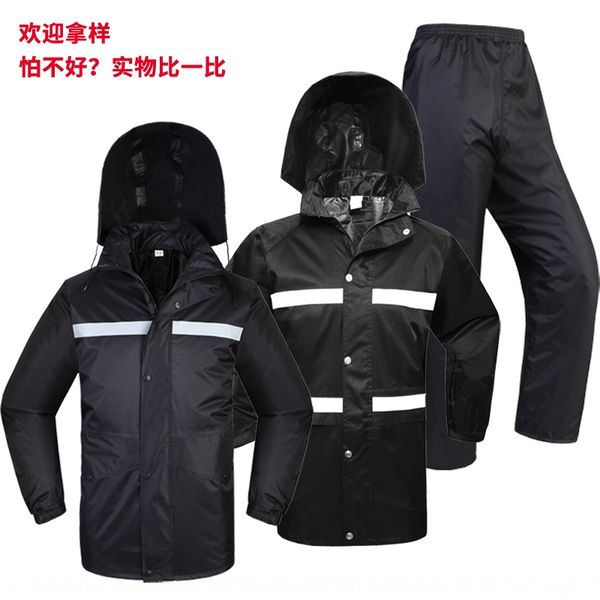 reflective raincoat outdoor riding black motorcycle motorcycle double-layer thickened reflective split raincoat suit
reflective raincoat outdoor riding black motorcycle motorcycle double-layer thickened reflective split raincoat suit