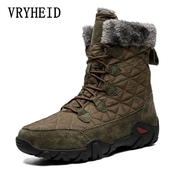 boots vryheid brand winter warm men outdoor high-plush fur snow boot for male round toe anti-skid work shoes desert, Black
boots vryheid brand winter warm men outdoor high-plush fur snow boot for male round toe anti-skid work shoes desert, Black