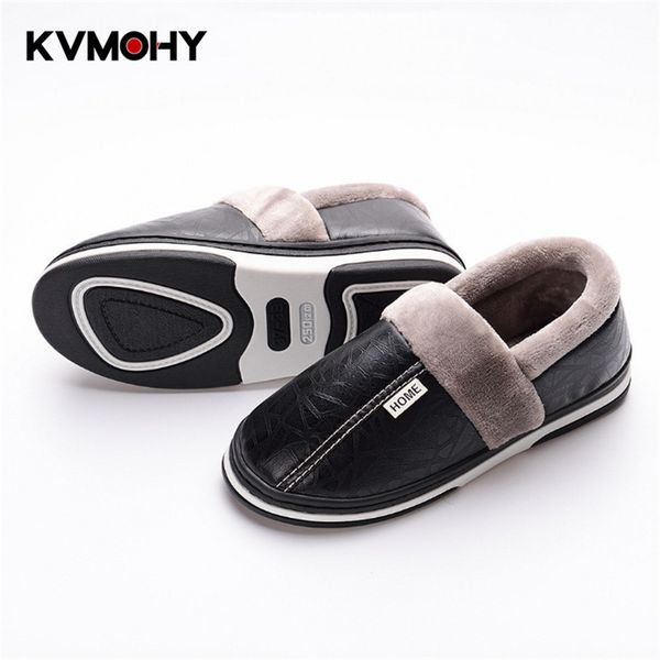 fur slippers winter men's shoes leather home indoor non-slip lover slides men warm waterproof winter slipper plus size 37-50, Black
fur slippers winter men's shoes leather home indoor non-slip lover slides men warm waterproof winter slipper plus size 37-50, Black