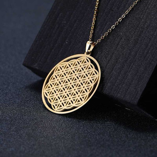 teamer flower of life pendant necklace round stainless steel jewelry sacred geometry vintage women men amulet accessories, Silver
teamer flower of life pendant necklace round stainless steel jewelry sacred geometry vintage women men amulet accessories, Silver