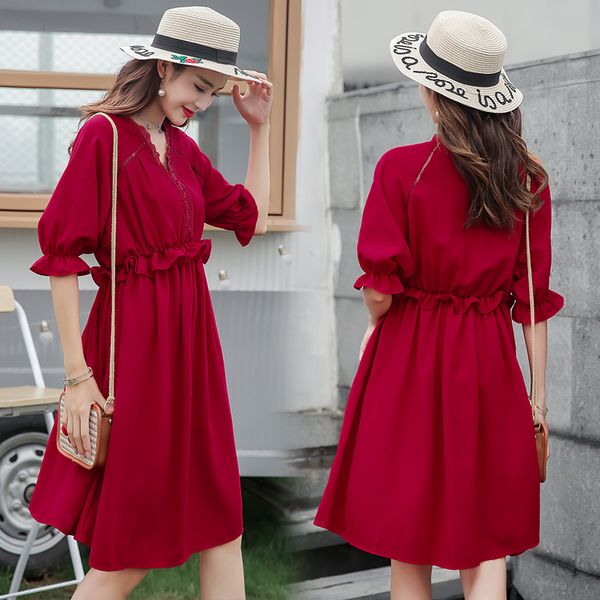 8039 # одежда для беременных лето v образным вырезом с коротким рукавом легкий matching сыпучие стильное платье для беременных платье мамы, White
8039 # одежда для беременных лето v образным вырезом с коротким рукавом легкий matching сыпучие стильное платье для беременных платье мамы, White