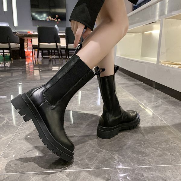 2020 winter new designer women platform punk boots warm fur mid calf boots waterproof height increasing cowboy shoes, Black
2020 winter new designer women platform punk boots warm fur mid calf boots waterproof height increasing cowboy shoes, Black