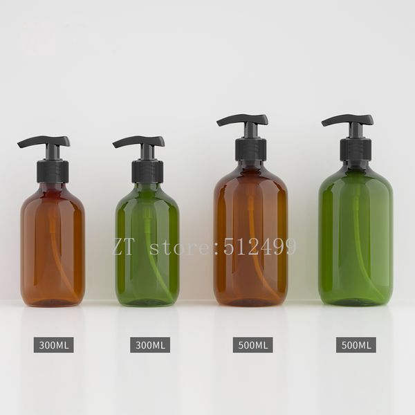 300/500ml 20pcs empty brown/dark green lotion pump bottle, pressed cosmetic emulsion/skin care/cream container, shampoo package
300/500ml 20pcs empty brown/dark green lotion pump bottle, pressed cosmetic emulsion/skin care/cream container, shampoo package