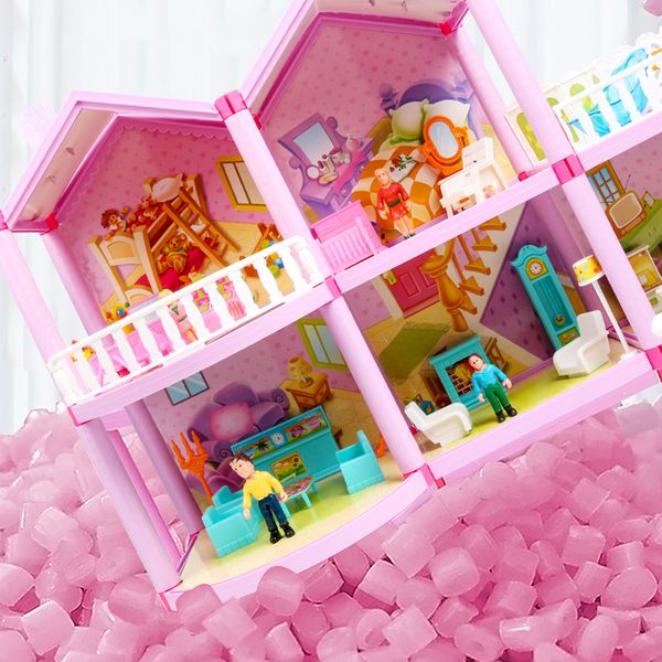 new family dolls accessories toy with miniature furniture garage diy doll house casa toys for girls birthday gift y200414
new family dolls accessories toy with miniature furniture garage diy doll house casa toys for girls birthday gift y200414
