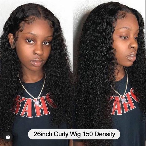 kinky curly wigs 13x6 lace frontal wig malaysian human hair curly wigs 150% density remy hair pre-plucked lace front wig, Black
kinky curly wigs 13x6 lace frontal wig malaysian human hair curly wigs 150% density remy hair pre-plucked lace front wig, Black