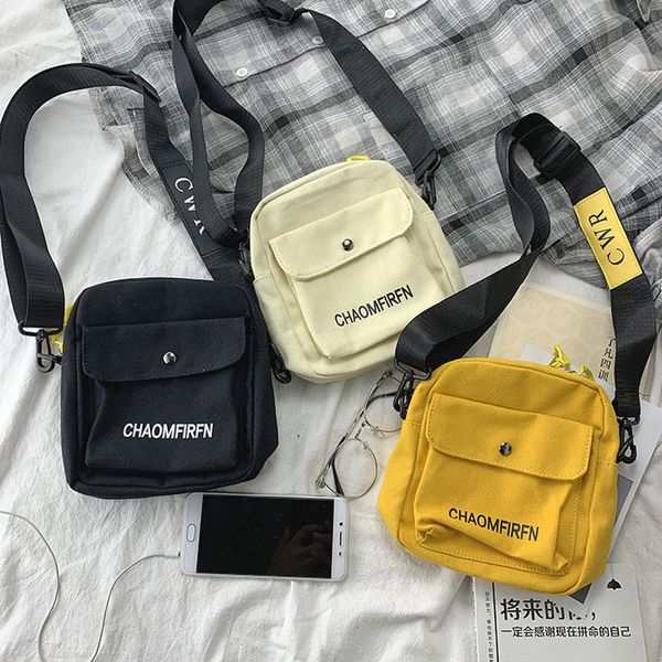 mini women canvas shoulder bag korean harajuku fashion casual small crossbody bags for woman 2020 ladies flap handbag purse
mini women canvas shoulder bag korean harajuku fashion casual small crossbody bags for woman 2020 ladies flap handbag purse