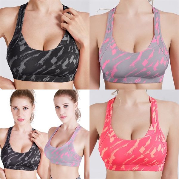 cross connection underwears wireless shockproof sports bra camouflage printing women lingeries brassiere three dimensional push up 19 5jm b2
cross connection underwears wireless shockproof sports bra camouflage printing women lingeries brassiere three dimensional push up 19 5jm b2