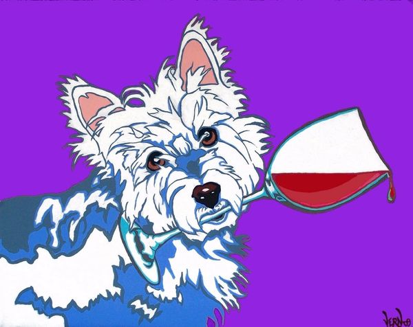 westie w/ red wine on purple whwt dog art by vern home decor handcrafts /hd print oil painting on canvas wall art canvas pictures 200717
westie w/ red wine on purple whwt dog art by vern home decor handcrafts /hd print oil painting on canvas wall art canvas pictures 200717