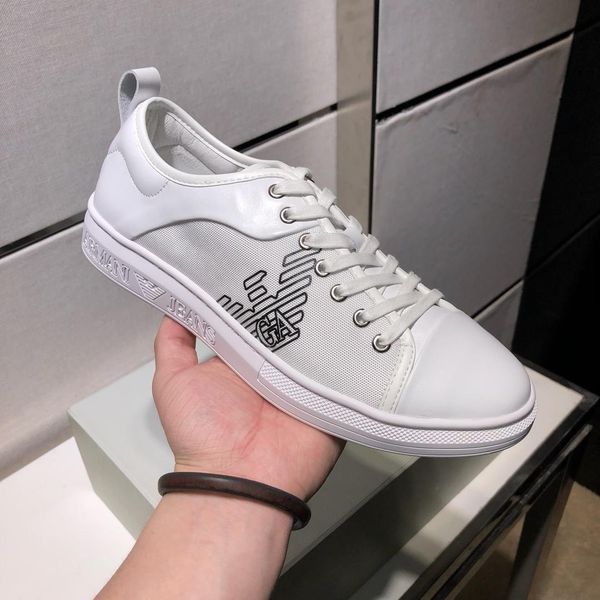 2019w summer new leather men's comfortable trend sports and leisure wild low to help small white shoes original box packaging 38-44111, Black
2019w summer new leather men's comfortable trend sports and leisure wild low to help small white shoes original box packaging 38-44111, Black