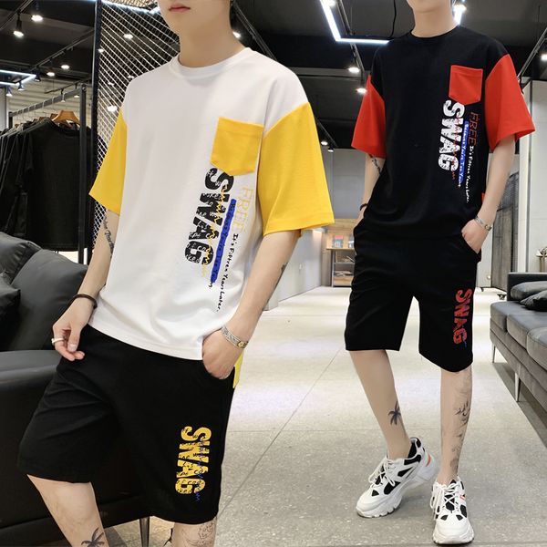 мужская мода tracksuit повседневная одежда brand sportsuit мужчины шорты комплект спортивной одежды мужчины хип-хоп с коротким рукавом майка, Gray
мужская мода tracksuit повседневная одежда brand sportsuit мужчины шорты комплект спортивной одежды мужчины хип-хоп с коротким рукавом майка, Gray