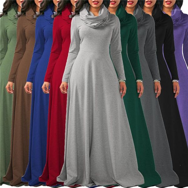 casual dresses autumn cowl neck womens dresses winter long sleeve maxi dresses slim solid color female designer, Black;gray
casual dresses autumn cowl neck womens dresses winter long sleeve maxi dresses slim solid color female designer, Black;gray