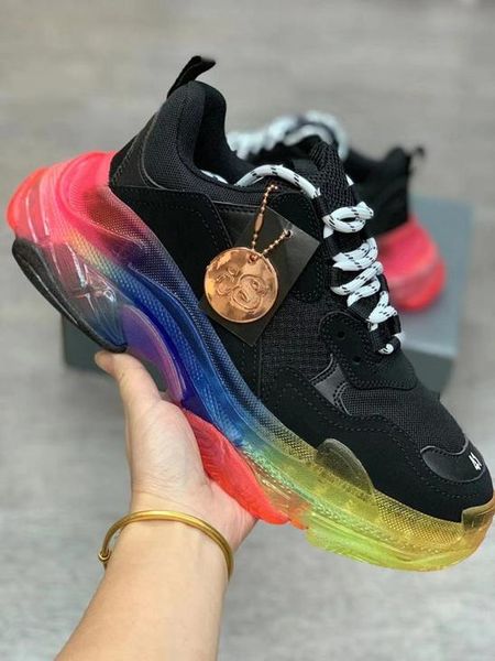 2019 fashion paris triple-s trainers fushia green triple s clear sole sports triple s shoes size 35-45 for big boys girls, Black
2019 fashion paris triple-s trainers fushia green triple s clear sole sports triple s shoes size 35-45 for big boys girls, Black