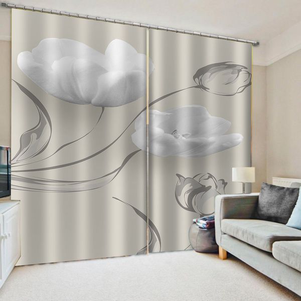 morden white flower curtains bedroom living room windproof thickening blackout fabric blackout curtain
morden white flower curtains bedroom living room windproof thickening blackout fabric blackout curtain