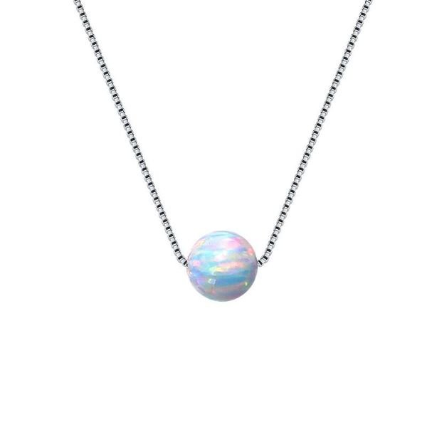 silver necklace 925 sterling silver necklace for women 5mm opals chain 925 fine elegant jewelry gift
silver necklace 925 sterling silver necklace for women 5mm opals chain 925 fine elegant jewelry gift