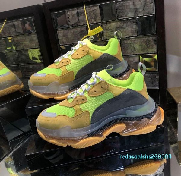 2019 new triple-s leisure shoes dad shoes platform triple s fashion casual shoes for men women vintage kanye old grandpa trainer c14, Black
2019 new triple-s leisure shoes dad shoes platform triple s fashion casual shoes for men women vintage kanye old grandpa trainer c14, Black