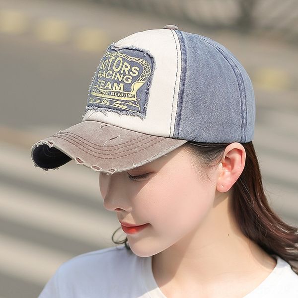 korean style edging old letter hat classic cloth color matching men's and women's outdoor leisure baseball cap baseball cap sun ha, Blue;gray
korean style edging old letter hat classic cloth color matching men's and women's outdoor leisure baseball cap baseball cap sun ha, Blue;gray