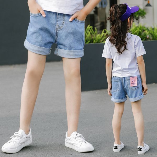 rc7rt girls' denim shorts 2020 new summer dress foreign style middle shorts pants and large children's korean style outdoor all-ma, Blue
rc7rt girls' denim shorts 2020 new summer dress foreign style middle shorts pants and large children's korean style outdoor all-ma, Blue