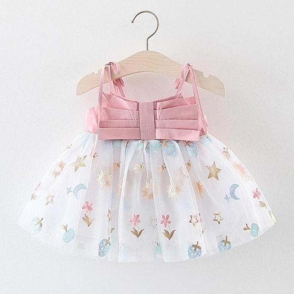 toddler baby kids girls strap tulle print embroidery dress fashion infant summer sleeveless lovely princess dresses clothes, Red;yellow
toddler baby kids girls strap tulle print embroidery dress fashion infant summer sleeveless lovely princess dresses clothes, Red;yellow