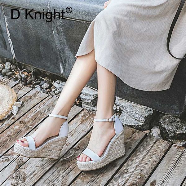 summer wedge platform high-heeled women sandals straw large size 41 42 43 32 women's sandal white ladies shoes sandalias mujeres, Black
summer wedge platform high-heeled women sandals straw large size 41 42 43 32 women's sandal white ladies shoes sandalias mujeres, Black