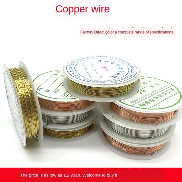diy accessories handmade diy fittings copper nail art special copper wire jewelry wire, Silver
diy accessories handmade diy fittings copper nail art special copper wire jewelry wire, Silver