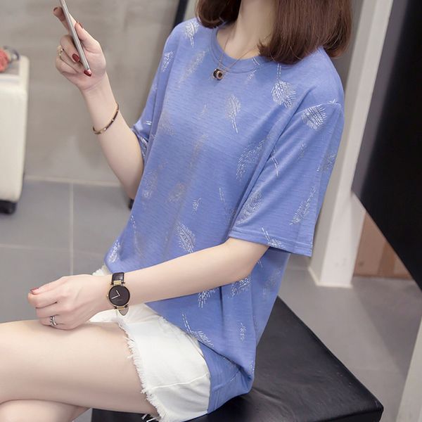 plus size silver pattern t-shirts women 2020 summer fashion short sleeve loose korean tshirts cotton oversized clothes, White
plus size silver pattern t-shirts women 2020 summer fashion short sleeve loose korean tshirts cotton oversized clothes, White