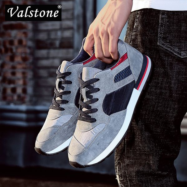 valstone quality men sneaker spring summer jogging shoes genuine leather & umbrella cloth upper breathable outdoor walking shoes, Black
valstone quality men sneaker spring summer jogging shoes genuine leather & umbrella cloth upper breathable outdoor walking shoes, Black