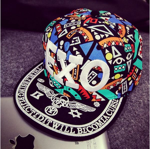 oiwc5 korean new style exo embroidery letter flower cloth baseball baseball cap hip-hop cap street hat men' and women' hip-hop f, Blue;gray
oiwc5 korean new style exo embroidery letter flower cloth baseball baseball cap hip-hop cap street hat men' and women' hip-hop f, Blue;gray