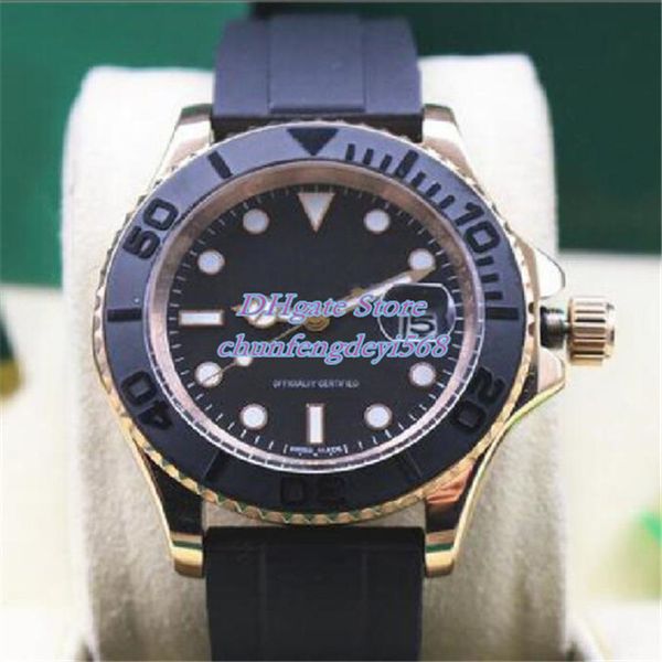 13 colors elling black rubber strap ceramic bezel 40mm wristwatches 126655 116655 asia 2813 mechanical automatic steel men's watches, Slivery;brown
13 colors elling black rubber strap ceramic bezel 40mm wristwatches 126655 116655 asia 2813 mechanical automatic steel men's watches, Slivery;brown