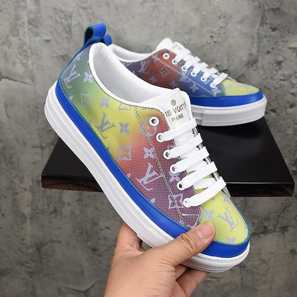 2020h new customized version of luxury design printed high-quality leather sneakers wild mens casual shoes mens banquet shoes size: 38-45, Black
2020h new customized version of luxury design printed high-quality leather sneakers wild mens casual shoes mens banquet shoes size: 38-45, Black