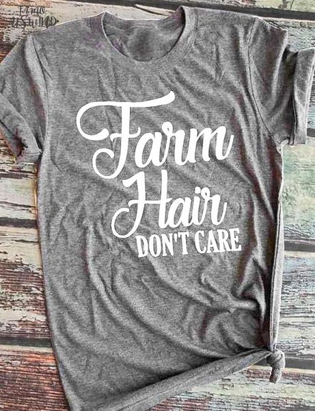 farm hair dont care t shirt realism sarcasm style women funny short slogan cotton vintage creative art party tees tshirt j105, White
farm hair dont care t shirt realism sarcasm style women funny short slogan cotton vintage creative art party tees tshirt j105, White