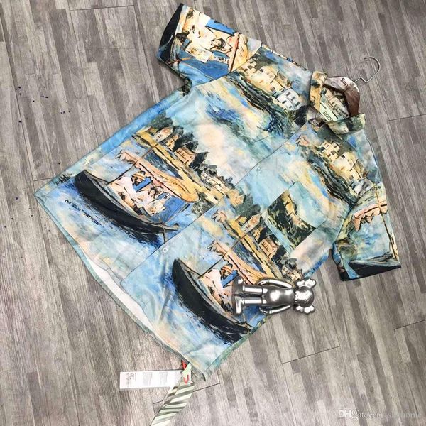 fashion 2019 america vincent van gogh europe venice boat painting summer men women europe vintage jeans short sleeve shirt zdl 89, White;black
fashion 2019 america vincent van gogh europe venice boat painting summer men women europe vintage jeans short sleeve shirt zdl 89, White;black