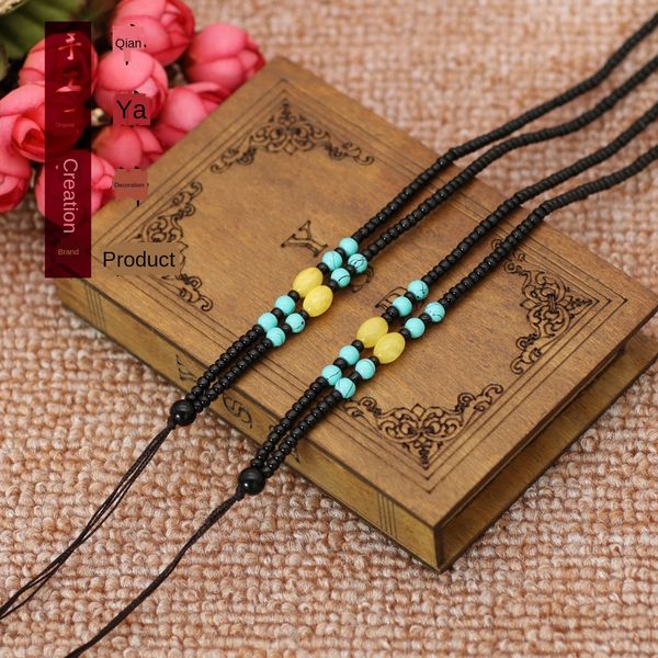 small bead bead beads hand woven full beads pendant jade necklace rope pendant accessories, Silver
small bead bead beads hand woven full beads pendant jade necklace rope pendant accessories, Silver