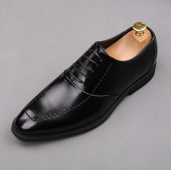 new business black men dress shoes fashion style man leather shoes social sapato male oxfords soft bottom flats wedding
new business black men dress shoes fashion style man leather shoes social sapato male oxfords soft bottom flats wedding