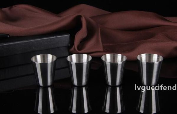30ml solid color stainless steel mugs portable general purpose red glasses beer small glass can be reused wine glasses
30ml solid color stainless steel mugs portable general purpose red glasses beer small glass can be reused wine glasses