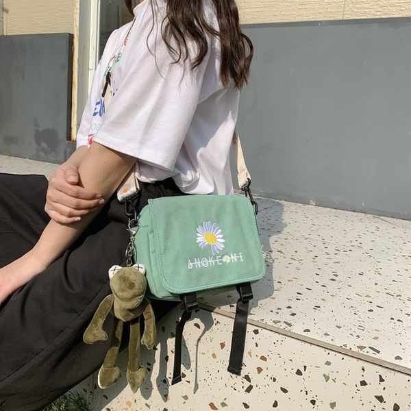 korean ins mori cute messenger shoulder small canvas female student shoulder bag literarystyle soft girl canvas small bag, White
korean ins mori cute messenger shoulder small canvas female student shoulder bag literarystyle soft girl canvas small bag, White