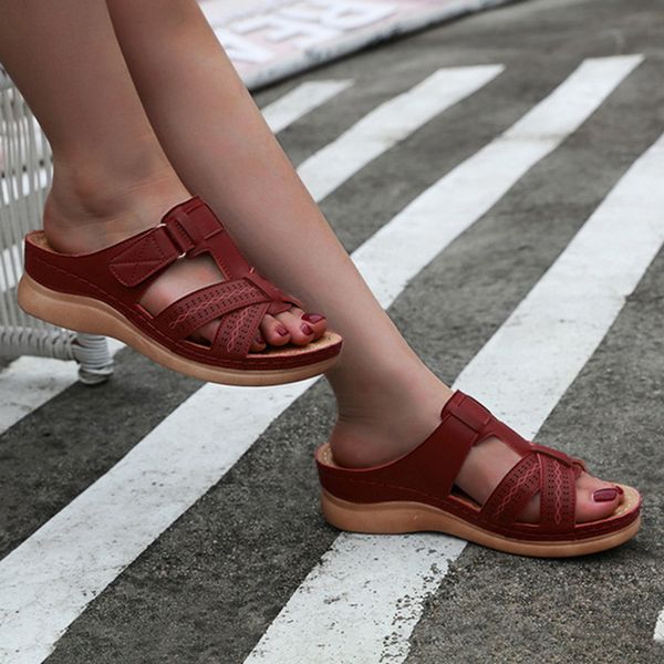summer women flat sandals buckle strap ladies slides comfortable home beach slip on wedges women shoes plus female slippers, Black
summer women flat sandals buckle strap ladies slides comfortable home beach slip on wedges women shoes plus female slippers, Black