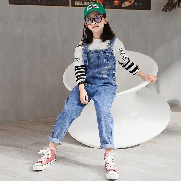 jumpsuits 2021 teenage girls denim overalls jeans jumpsuit for kids rompers jumper spring autumn fashion clothes size 6-16, Blue
jumpsuits 2021 teenage girls denim overalls jeans jumpsuit for kids rompers jumper spring autumn fashion clothes size 6-16, Blue