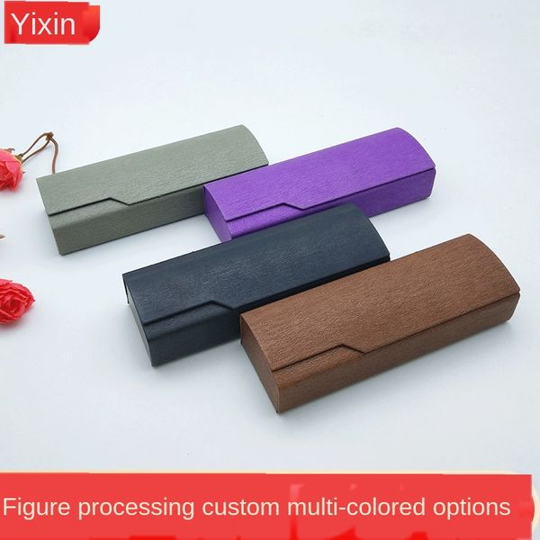 fashion washing stripe myopia optical mirror storage case case storage glasses box leather fabric handmade glasses box, Blue
fashion washing stripe myopia optical mirror storage case case storage glasses box leather fabric handmade glasses box, Blue