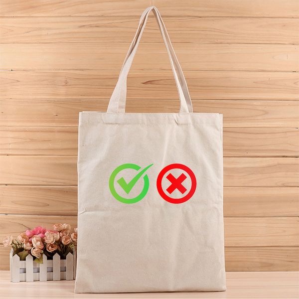 мода правильно или неправильно девушка и женская случайные canvas tote сумки костюмов для покупок, подарков, свадьбы, дня рождения или что-н
мода правильно или неправильно девушка и женская случайные canvas tote сумки костюмов для покупок, подарков, свадьбы, дня рождения или что-н