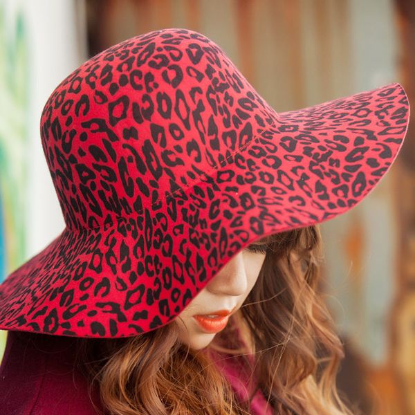 autumn winter sun hats wide brim wool elegant vintage women ladies bowknot decoration leopard beach hat caps s501, Blue;gray
autumn winter sun hats wide brim wool elegant vintage women ladies bowknot decoration leopard beach hat caps s501, Blue;gray